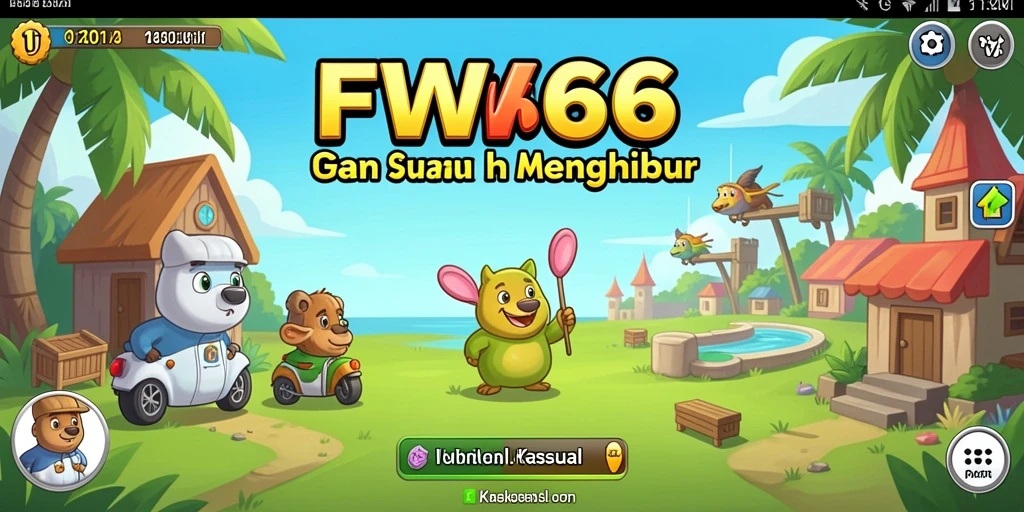 Tampilan antarmuka FW66 yang menarik dan interaktif.