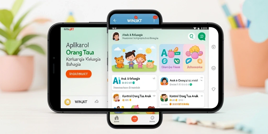 Antarmuka WINJKT menampilkan kontrol orang tua yang intuitif.