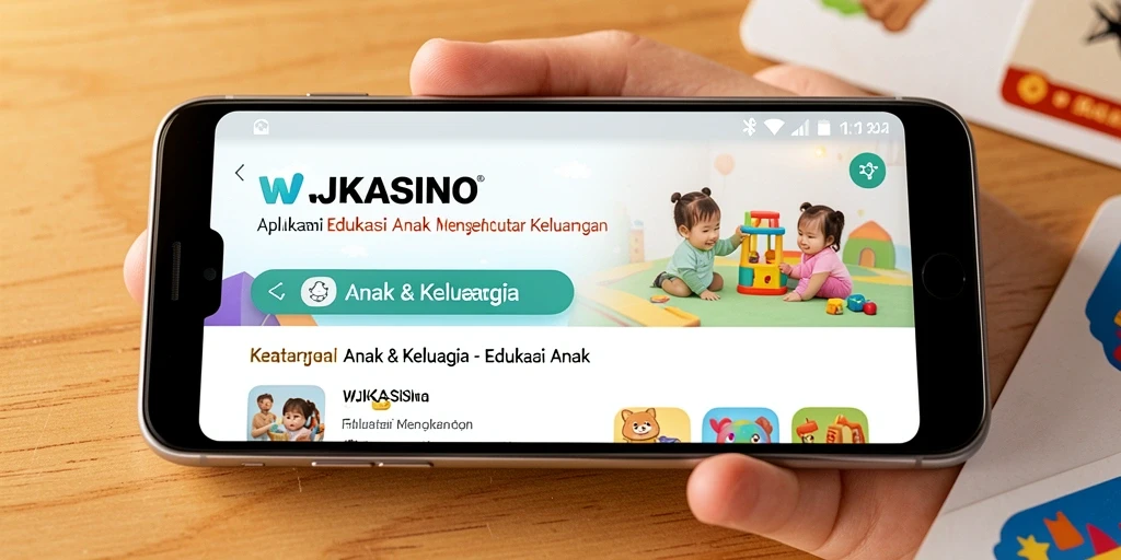 Tampilan utama aplikasi WJKASINO yang menarik dan interaktif untuk belajar.